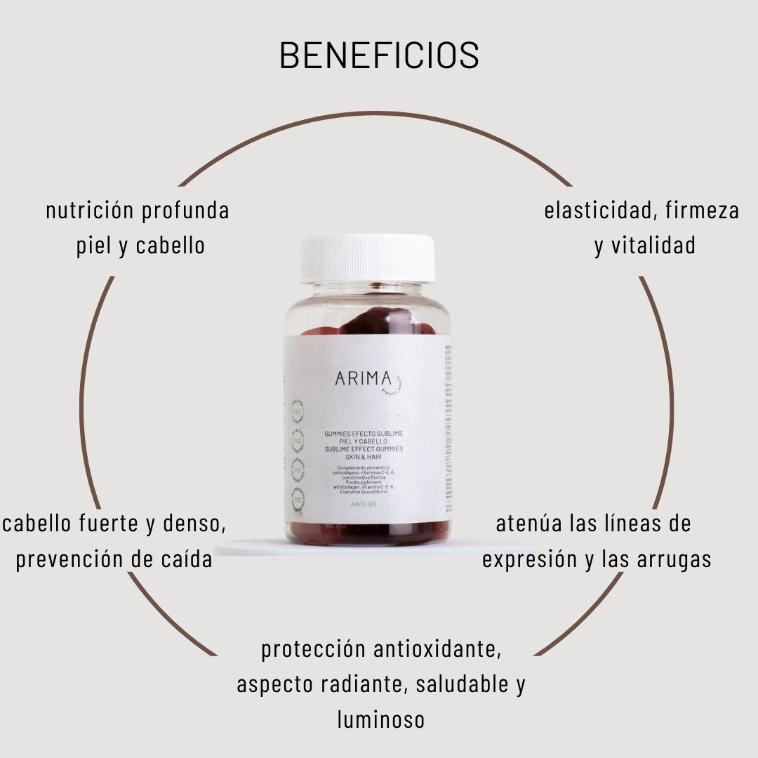 Gummies Efecto Sublime Piel y Cabello